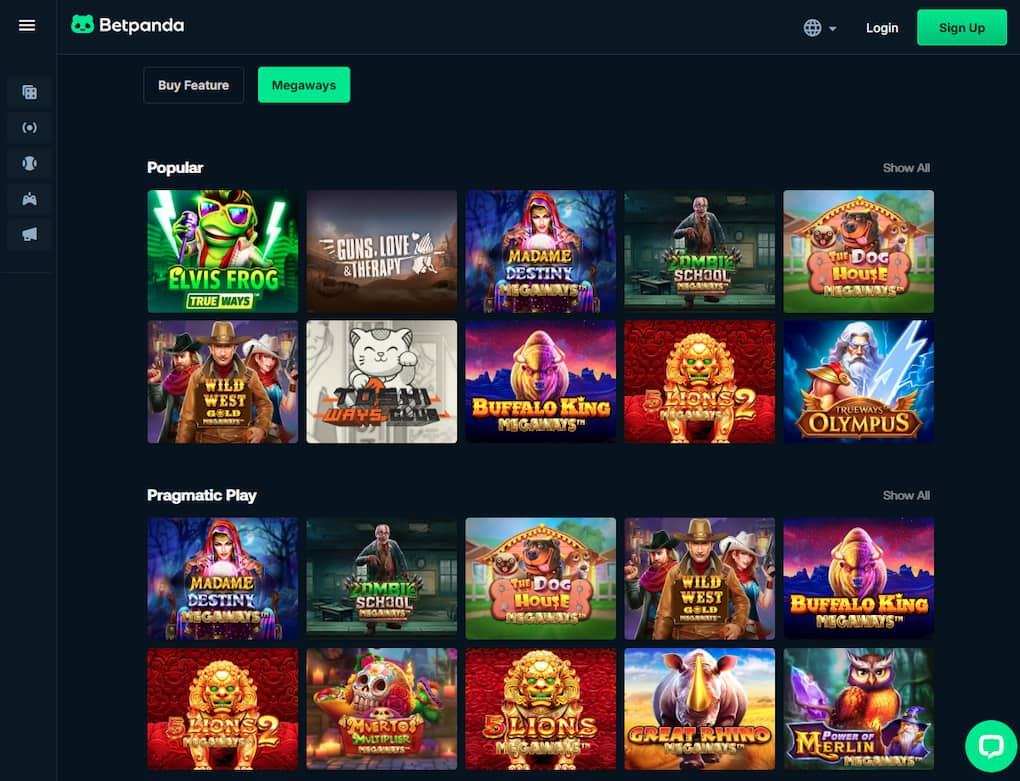 Betpanda No KYC Crypto Casino