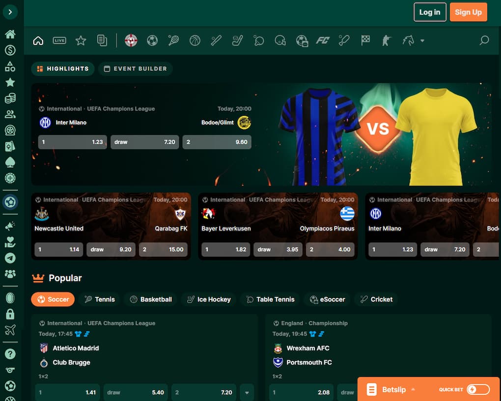 TG Casino Sports Betting